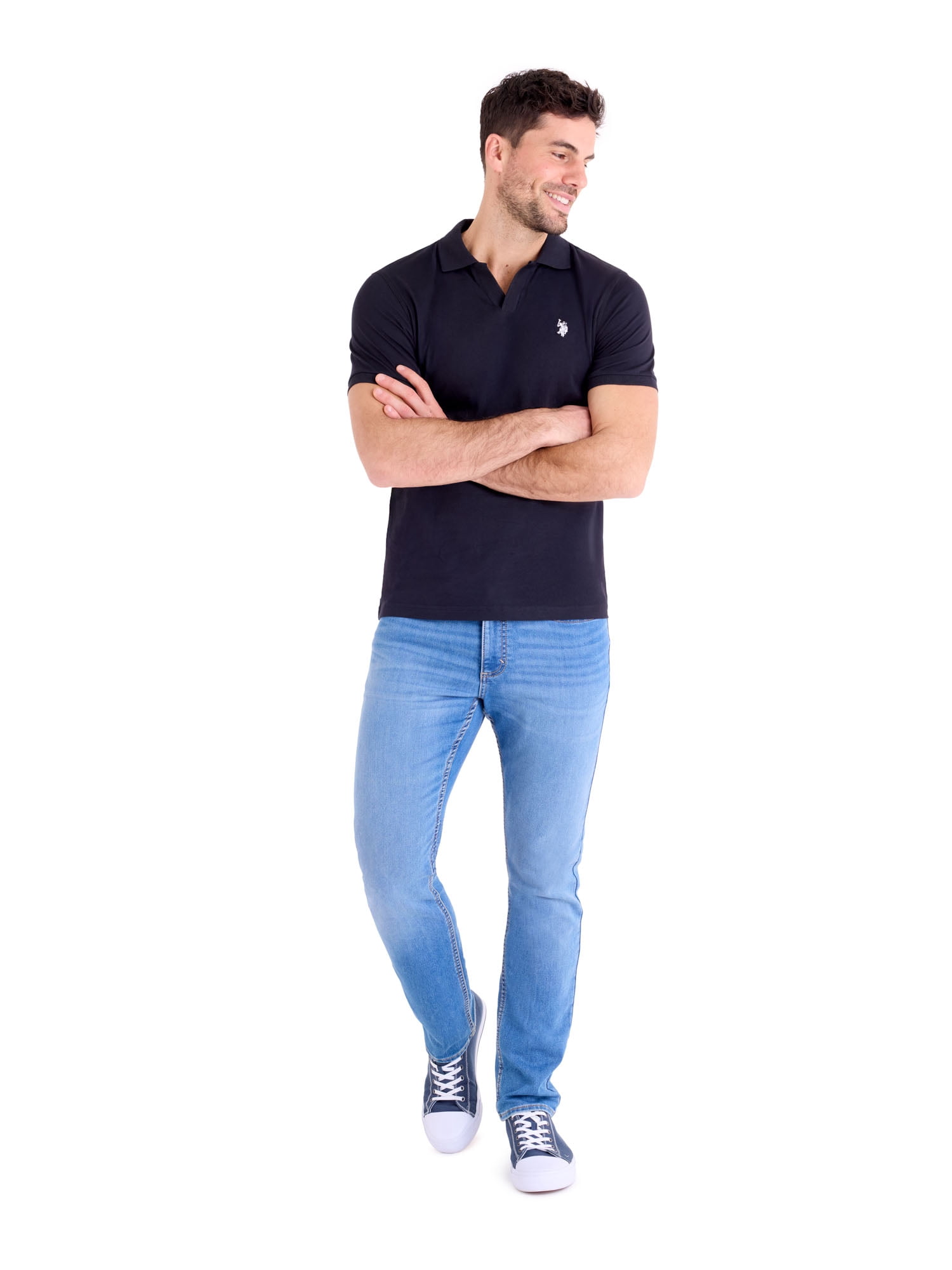 U.S. Polo Assn. Men's Johnny Collar Polo Shirt