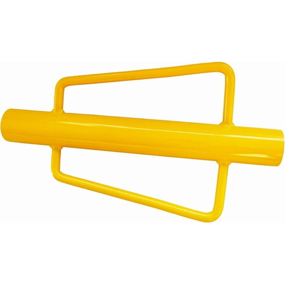 18.5-Pound Fence Post Pounder - 24-Inches Long - Extra Long and Wide Reinforced Handles - for T-Posts, U Channel Posts, Metal Posts, Wooden Stakes, Sign Posts and More - YTL-002-049
