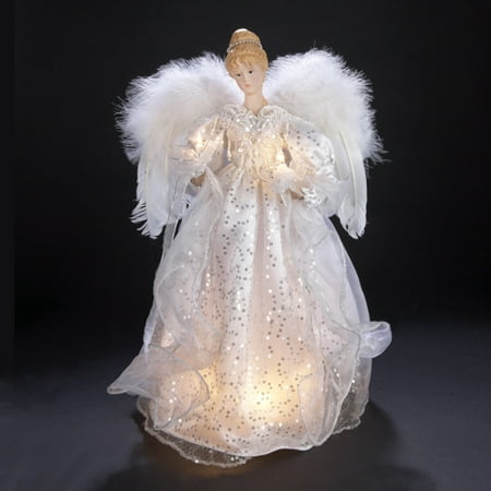 17 quot tell a story lighted angel in white sequined dress 17 quot tell a story lighted angel in white sequined dress