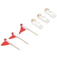 thumbnail image 4 of Space Toy Set, Sturdy Tiny Astronaut Ornament With 3 Small Red Flags For Home For Miniature Dollhouses, 4 of 8