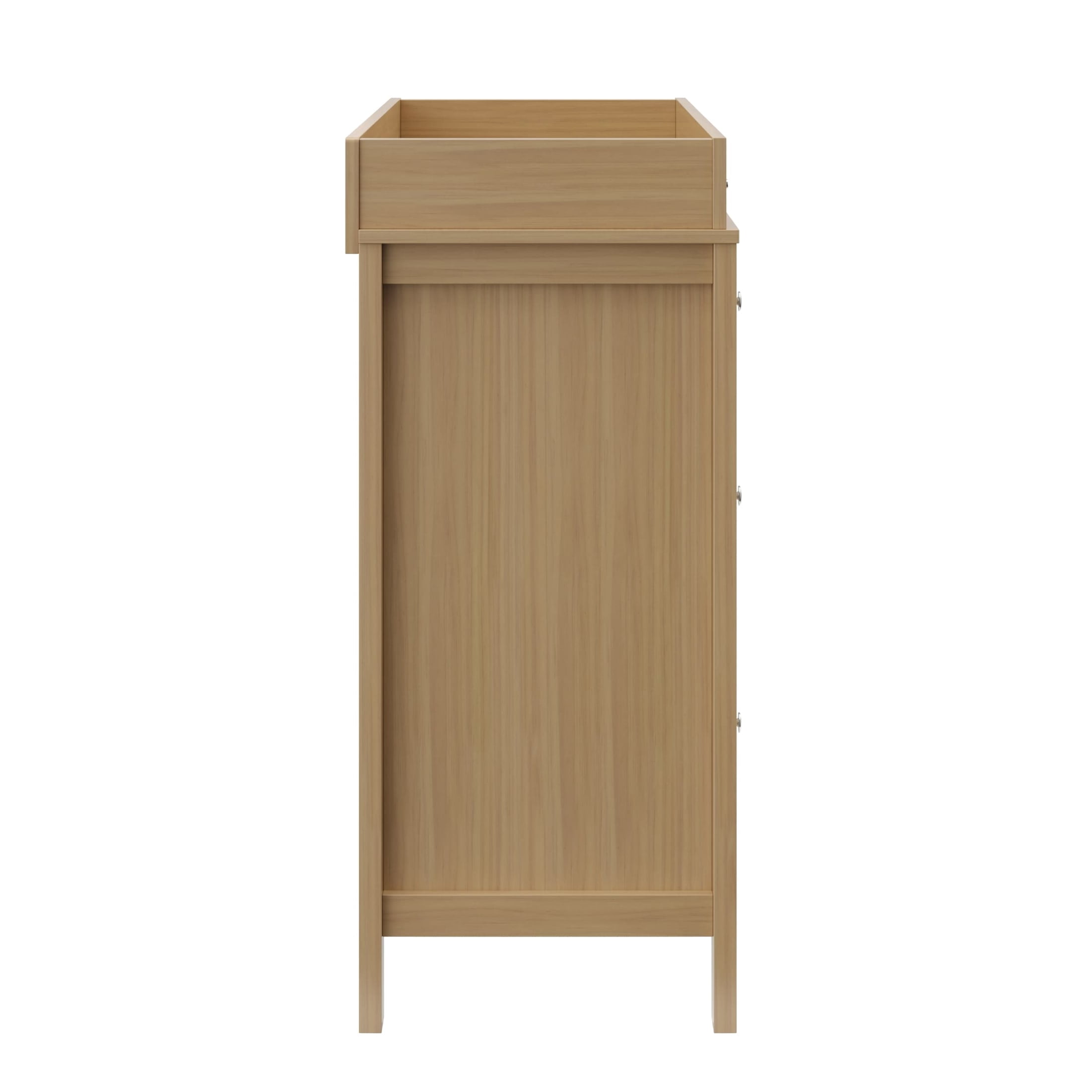 Storkcraft Horizon 3 Drawer Chest with Infant Changing Topper, Driftwood