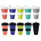thumbnail image 5 of 550ml Silicone Folding Coffee Cup Car Retractable Water Cup Portable Silicone Kettle Student Kettle black, 5 of 5