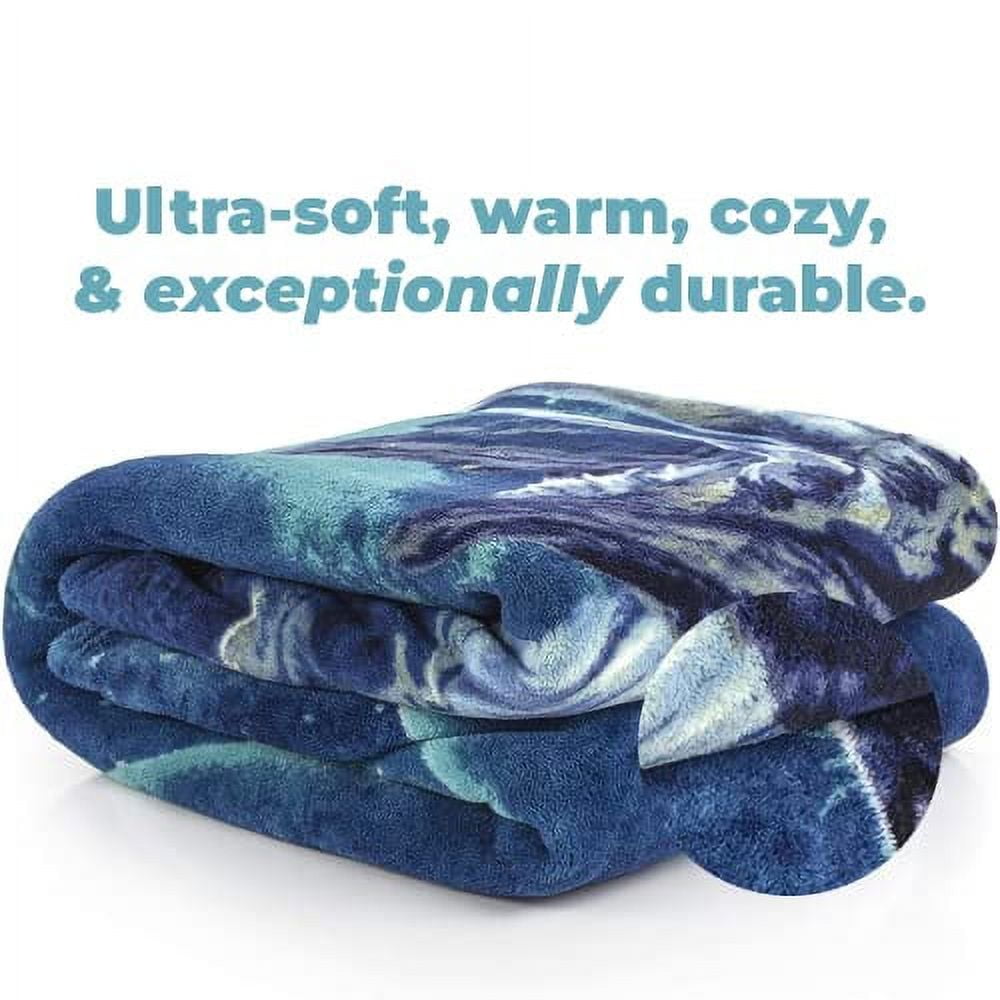 Dawhud Direct Plain Weave Muslin Heated Throw Blanket