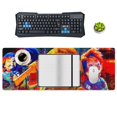 thumbnail image 4 of Chucky Movie Extended Gaming Mouse Pad No-sliped Large Desk Mat Stitched Edge Keyboard Mat Mousepad, 4 of 8