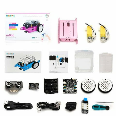 mBot Pink Entry: Level Programmable Robot (Bluetooth Version)