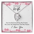thumbnail image 2 of Pour Ma Femme, Tu Es Mon Tout pour Toujours Collier w Message Card, 2 of 8