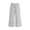 Gray#girls linen capri pants, variant on Moxiu Wide Leg Capris Pants for Girls Cotton Linen Summer Elastic High Waisted Drawstring Lounge Cropped Trouser with Pockets Gray,8-9Years