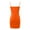 Orange, variant on Women's Casual Dress Slim Fit Strapless Versatile Stylish Everyday Wear Night Out Spring Summer Comfortable Stretch Fabric Womens Casual Trendy Midi Dresses
