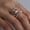 Rose gold, variant on Womens Rose Gold Stackable Ring Set Elegant Five Piece Bohemian Rings for Women Unique Design for Work Shopping Party
