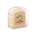 thumbnail image 1 of Reusable Sandwich Container Sealed Container Transparent Bread Box B, 1 of 5