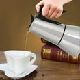 thumbnail image 4 of Electric Stove Espresso Maker Moka Pot 6 Cups Percolator Coffee Pot Electric Stainless Steel Classi, 4 of 5