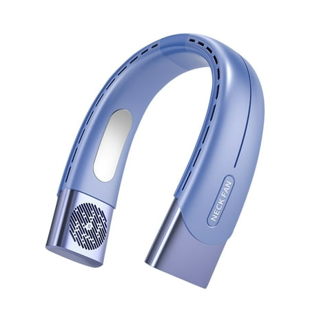 

Jpgif Portable Rechargeable Battery Operated Neckband Fan Ultra Quiet Hands 4 Speeds Bladeless Wearable Fan For Travel Outdoor