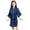 a-Navy9538, variant on FINALGANG Girls Kids Silk Satin Bathrobe Solid Color Long Sleeve Soft Kimono Nightgown With Belt For Casual Daily Home Wear Soft Outfits