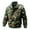 Camouflage, variant on Yanghang Men's Fashion Men's Leather Motorcycle Jackets Casual Tops Coats Zip-up Jacket On Clearance