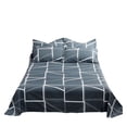 thumbnail image 1 of Juego de cama para todas las estaciones vankin: edredón de microfibra suave con 2 fundas de almohada, resistente al encogimiento y la decoloración, fácil de limpiar. Liquidación., 1 of 6
