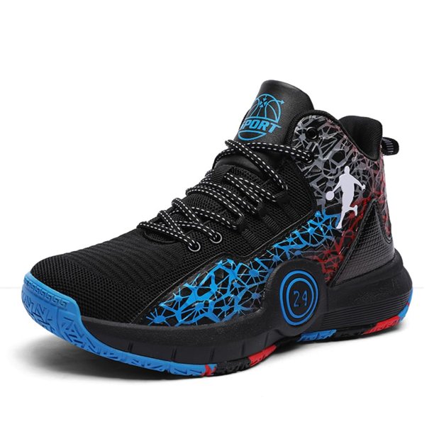 BINQER Zapatillas de baloncesto for hombre con malla transpirable y agarre duradero adecuadas tanto for deportes profesionales como casuales.