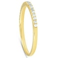 thumbnail image 2 of Pompeii Diamond Wedding Ring Womens Stackable Band 10k Yellow Gold (H/I,I1-I2), 2 of 4