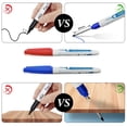 thumbnail image 2 of Transemion 6pcs/set Deep Hole Marker Pens Long Nib Permanent Marking Tool For Carpentry Projects Premium 1Set, 2 of 6