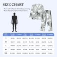 thumbnail image 6 of Bingfone Men'S Pajama Set 2 Piece Loungewear Pjs, Long Sleeve With Pajama Pants-African Animals, 6 of 9