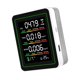 thumbnail image 1 of Probador De Aire 5 En 1, Detector De Temperatura Y Humedad, CO2, HCHO, TVOC, Pantalla LCD A Color, Medidor De Aire Interior, 1 of 7