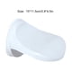 thumbnail image 3 of Matsuzay Reposapiés de plástico moderno blanco para el baño, mujeres embarazadas y mujeres resistentes y duraderas Juegos de accesorios de baño, 3 of 6