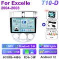 thumbnail image 3 of Para Chevrolet Lacetti J200 Para Buick Excelle Hrv Para Daewoo Gentra 2 2 Din Android 12 Reproductor de video multimedia de radio de automóvil Carplay, 3 of 5