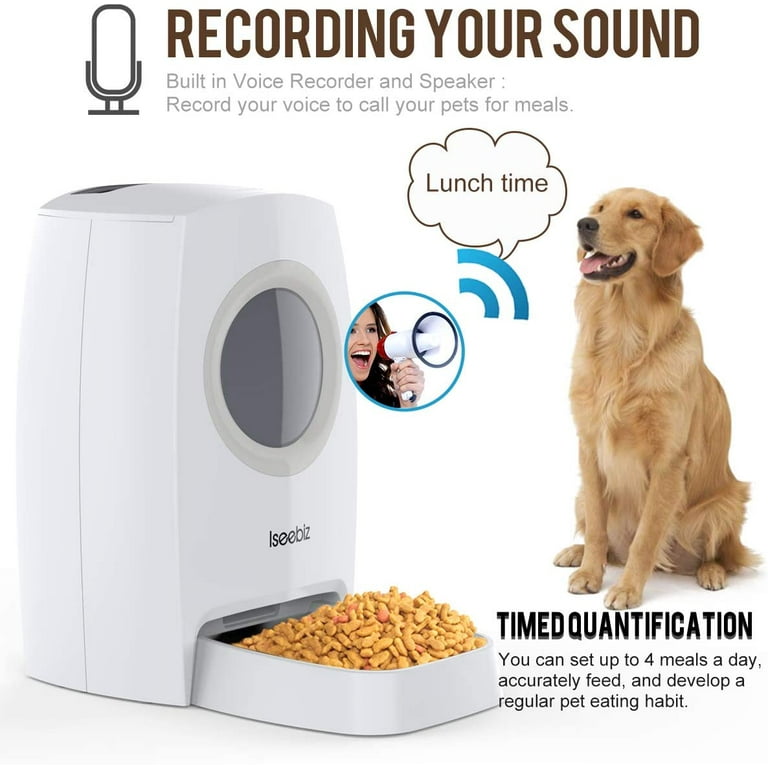 Iseebiz automatic on sale cat feeder 3l