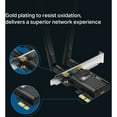 thumbnail image 6 of TP-Link Archer TX55E - WiFi 6 PCIe WiFi Card for Desktop PC AX3000 - Bluetooth 5.2, WPA3, 802.11ax Dual Band Wireless Adapter with MU-MIMO - Ultra-Low Latency - Supports Windows 11, 10 (64bit) Only, 6 of 8