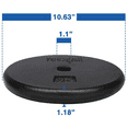 thumbnail image 3 of Yes4All Rust-Resistant Cast Iron Weight Plates Black, 25.1 lb, 3 of 6