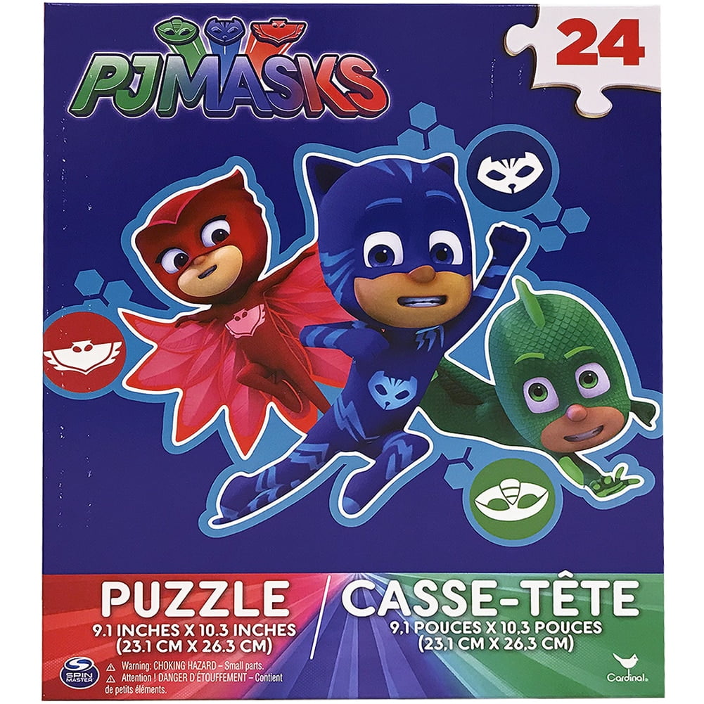 207 Pièces De Puzzle Trefl 4 en 1-PJ Masques-catboy et l'équipe 