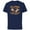 Navy, variant on Winnie the Pooh Tigger Gingerbread Season’s Eatings - Short Sleeve Cotton T-Shirt for Adults - Customized-Black