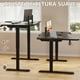 thumbnail image 3 of Escritorio Eléctrico en L 59" Ajustable para Home Office,Mesa Ergonómica con Memoria Programable, Motor Silencioso y Sensor Anti-Colisiones, 150 x 100x 68cm（Negro）, 3 of 7