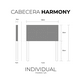 thumbnail image 4 of Cabecera Individual Harmony QA Rosa, 4 of 5