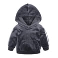 thumbnail image 2 of LMTODLFG Baby Boy Clothes Toddler Kids Girl Boy Warm Hooded Sweatshirt Long Pants Outfits Set Summer Set Baby Boy Clothes 0-3 Months Grey 3-4 Years, 2 of 8