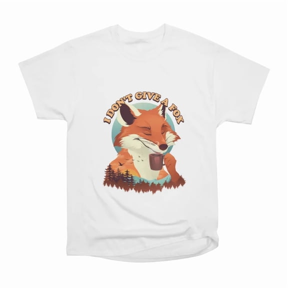 Drink Coffee and Dont Give a Fox T-Shirt Tee Gift For Him Merch For Her Apparel For Friend