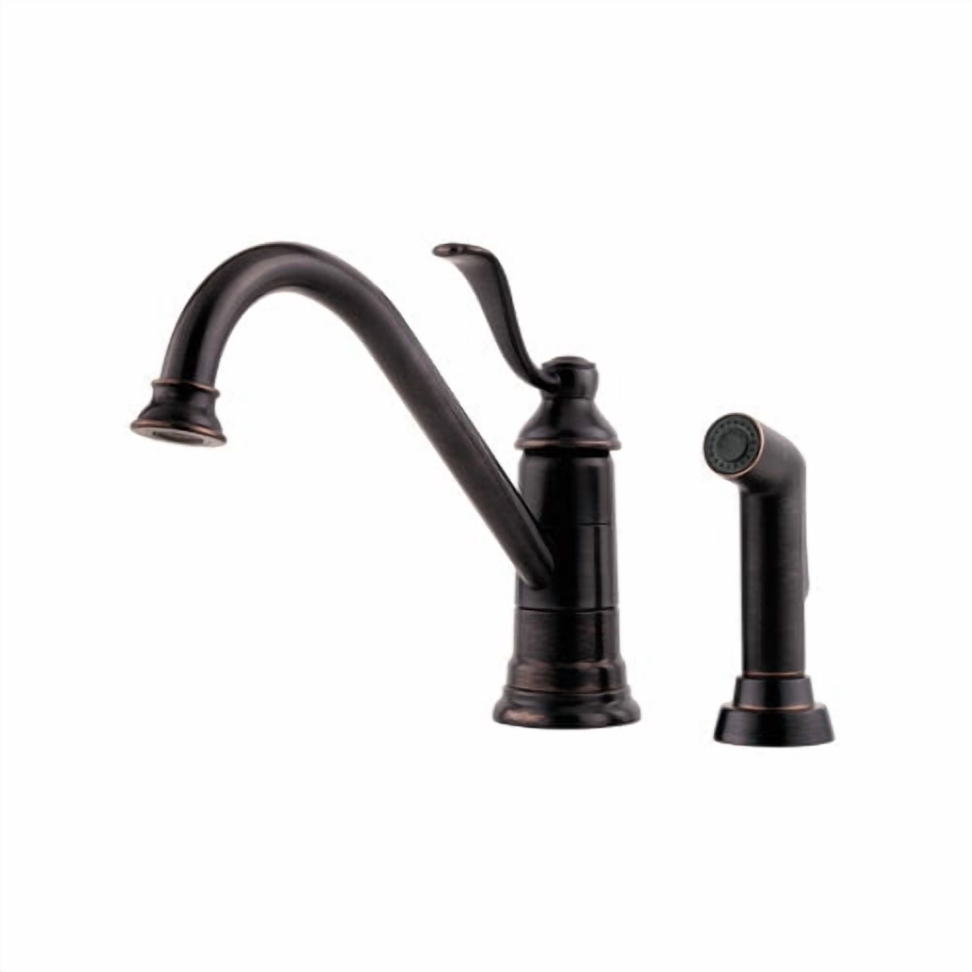 Pfister Parisa Kitchen Faucet with Sidespray, Available in Various Colors