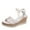 Beige, variant on OAVQHLG3B Wedge Sandals for Women Women's Open Toe Buckle Strap Platform Wedge Sandals