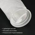 thumbnail image 4 of Unique Bargains 4'' Ring Filter Socks 1 Micron Pool Skimmer Basket, White 2 Pack, 4 of 4