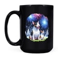 thumbnail image 2 of Happy New Year Bull Terrier Family Cheer Winter Midnight Firework Mug Bully Dog Lovers Gifts Idea Coffee Tea Cup - 02025, 2 of 4