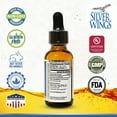 thumbnail image 5 of Natural Path Silver Wings Colloidal Silver - Extra Strength Liquid Immune Support Supplement - - 500ppm (2500mcg) - 4 fl. oz Dropper, 5 of 6