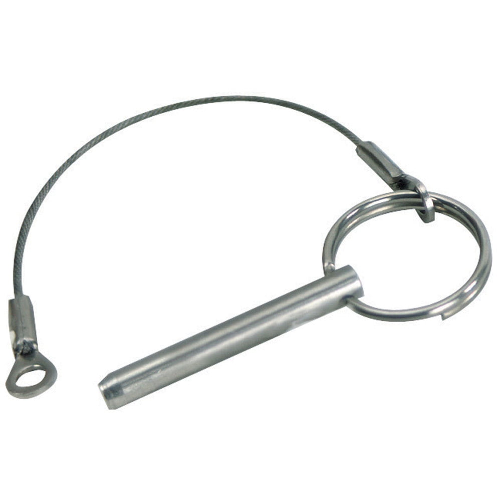 Whitecap S1019C Stainless Steel Quick Release Pin with Lanyard