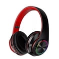 thumbnail image 4 of Auriculares Bluetooth 5.0 inalámbricos recargables plegables sobre los auriculares con micrófono para TV, PC y receptores AV Methold EL012476-00, 4 of 6