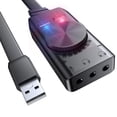 thumbnail image 3 of Hi,Fancy 7.1 Channel USB Sound Card Computer Laptop External Audio Adapter Card with 3.5mm Headphone Ports, 3 of 9