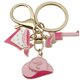 thumbnail image 1 of Llavero Western Cowboy rosa esmaltado para mujer, 1 of 2