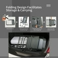thumbnail image 6 of Costway 4PCS Patio Folding Dining Chair Ottoman Set Recliner Adjustable Gray, 6 of 10