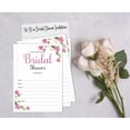 thumbnail image 5 of Inkdotpot 30 Bridal Shower InvitationsFloralWedding Fill-In Style Invites Blank Invites, 5 of 8