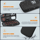 thumbnail image 2 of 24pcs Kit Accesorios Funda Para Nintendo Switch 2 Con Regalo Xtellar negro, 2 of 3