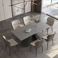 thumbnail image 3 of Outdoor Mobile Dining Table Conference Extendable Garden Dinette Coffee Table Console Cocktail Esstisch Restaurant Furniture My Lux Decor Round, 3 of 12