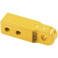 thumbnail image 2 of Factor 55 D-Ring Mount 00020-03 HitchLink 2.0; 2 Inch Receiver Hitch Mount; Rated At 9500 Pounds; Fits 3/4 Inch Screw Pin Shackles/D-Rings; Powder Coated; Yellow; Aluminum; Without D-Ring; Single, 2 of 3