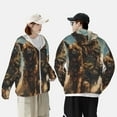 thumbnail image 4 of Gaeub desert Man Shepherd Dog Men's and Women's UPF 50+ Long-Sleeved Sun Protection Clothing, Fishing Shirt Long Sleeve Zip-X-Large, 4 of 7